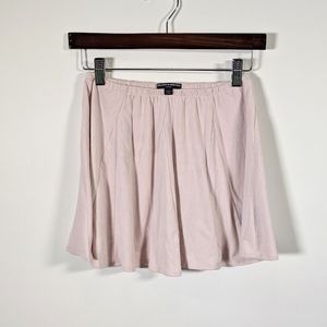 🌷5/$25 BRANDY MELVILLE velvet pink skater skirt